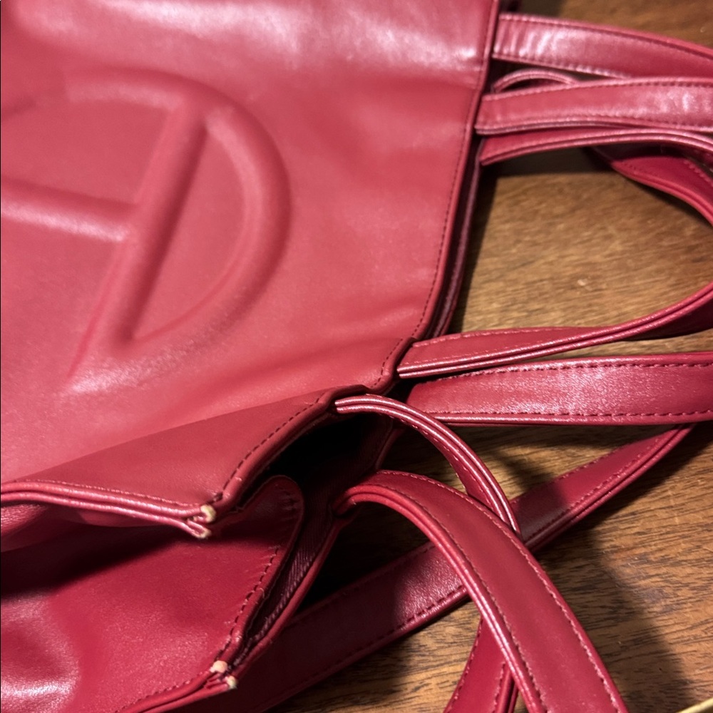 Telfar Deep Burgundy Vegan 2005 Tote Shopper - Picture 17 of 17